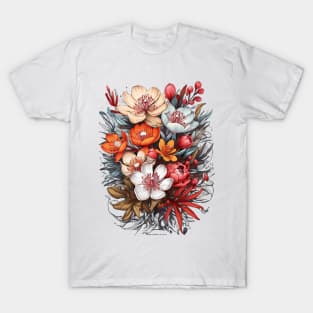 australian native flowers T-Shirt